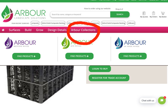 how to find arbor eco collection