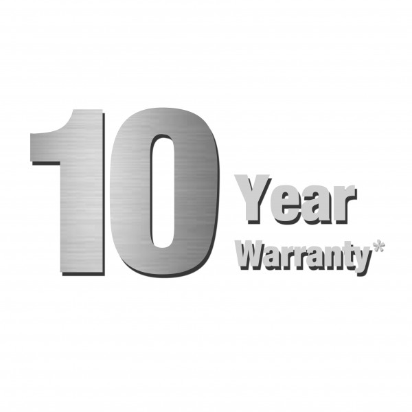ten year warranty icon
