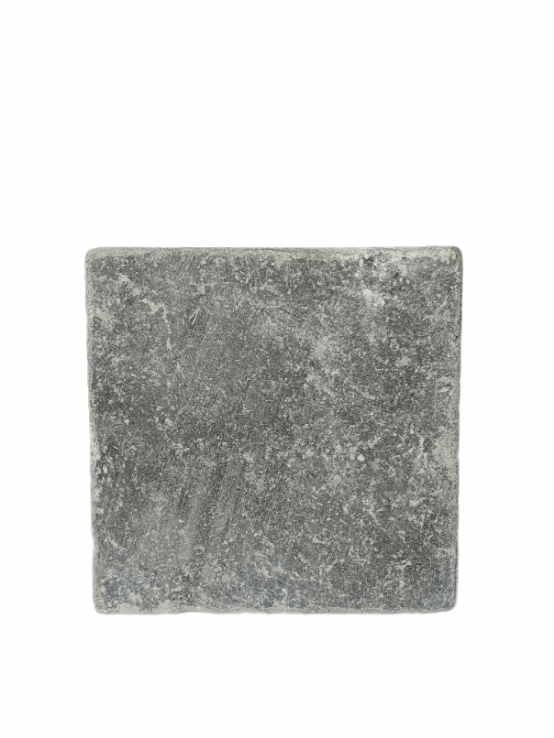 New Sinai Pearl Grey Honed & Tumbled Surface Limestone Square Setts