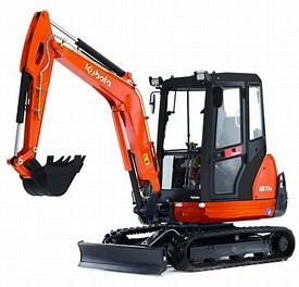 three tonne digger for hire