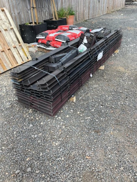 Steel edging delivery 