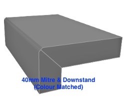 40mm mitre & downstand tile 