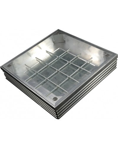 Recessed manhole cover