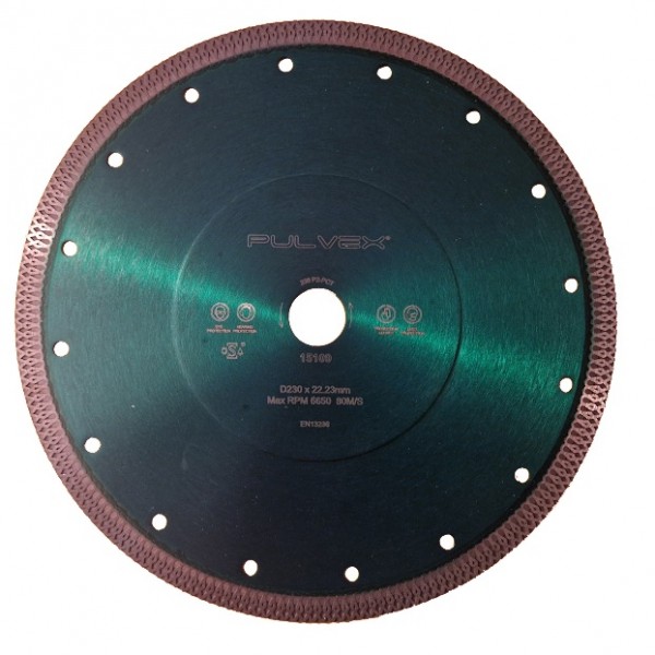 Porcelain Paving Diamond Blade for Angle Grinders or Battery Saws