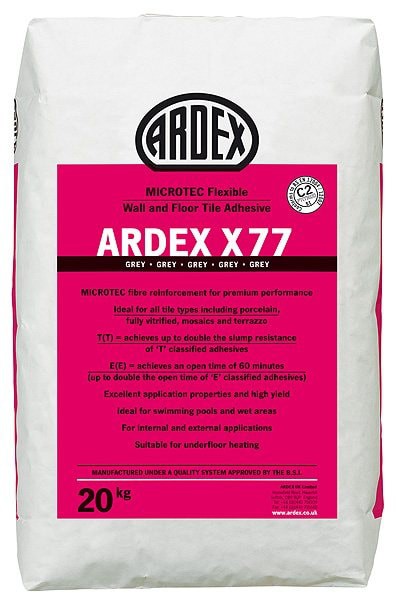 Ardex X77 Adhesive for landscaping and crafting