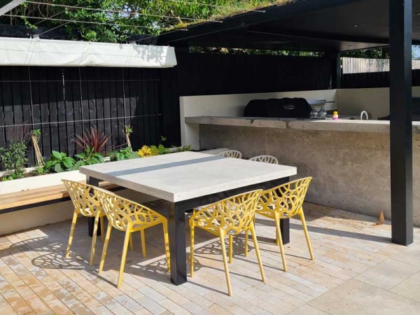Lightweight Concrete Outdoor Worktop