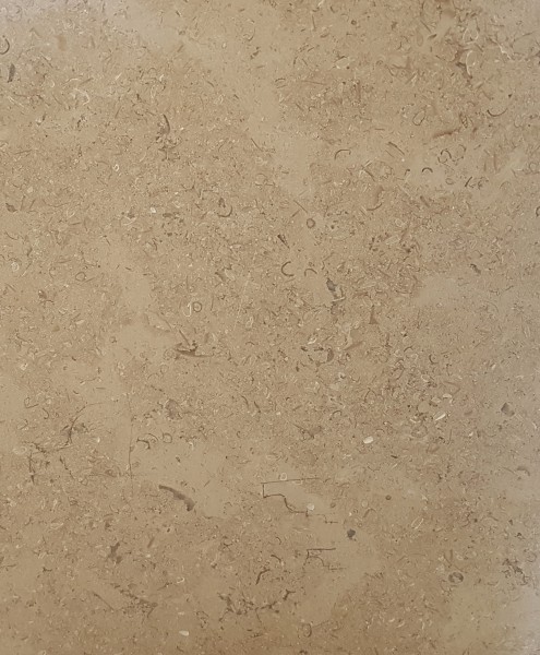 Sinai Pearl Beige Honed/Tumbled Limestone Bullnose Steps/Copings