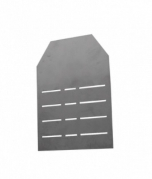 closed end cap for galvanised linear slot drain channel