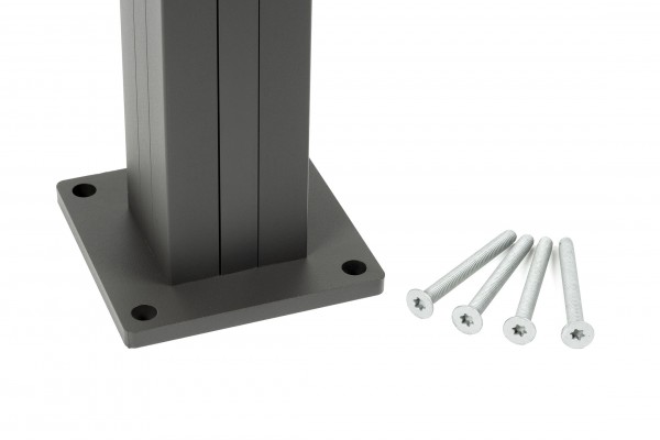 Composite Post base with base screws