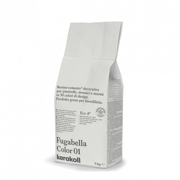 3Kg bag of fugabella colour cement