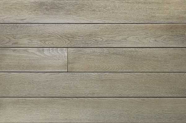 Millboard enhanced grain decking swatch - smoked oak