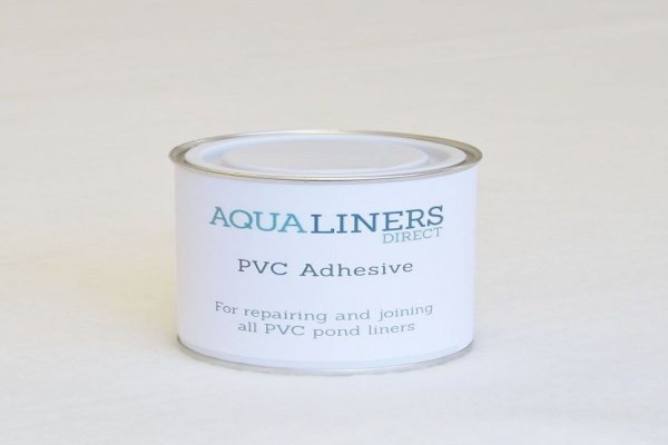 PVC adhesive for use with pond liners