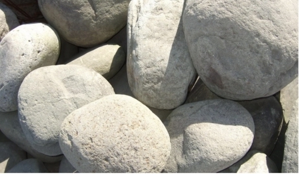 Rounded Glacial Boulders
