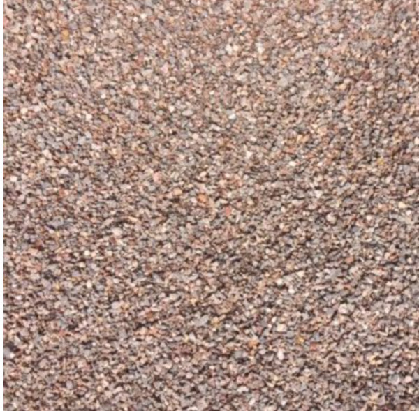 Limstone chippings close up 