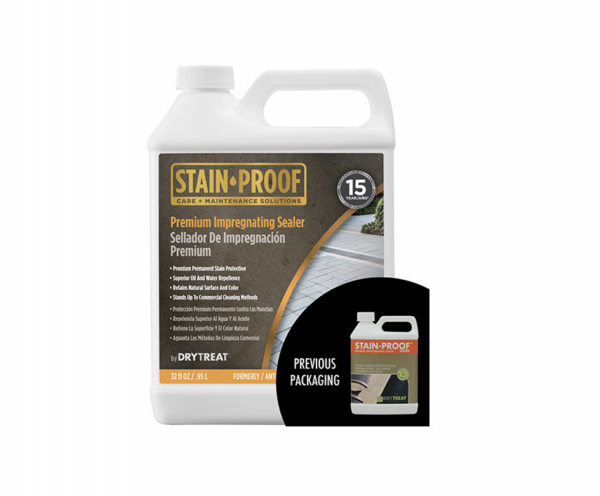 Container of stainproof original stone sealer
