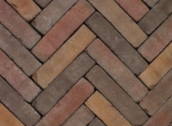 Supraton UWF Tumbled Clay Pavers Sample