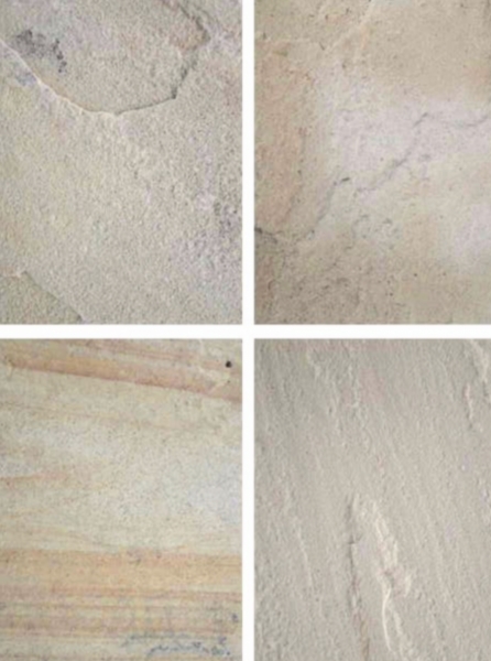 Fossil Mint Sandstone Paving Sample