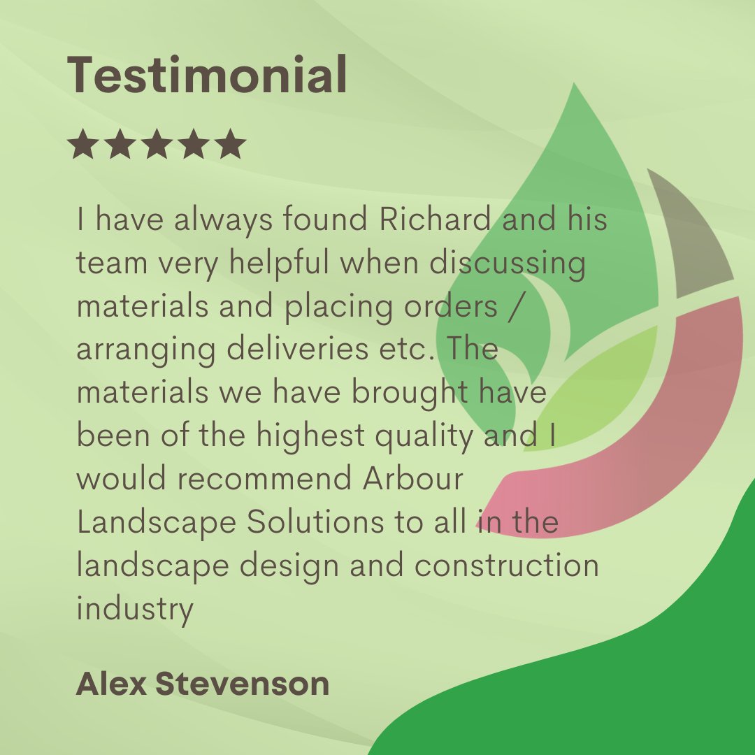 testimonial for Arbour Landscape Solutions