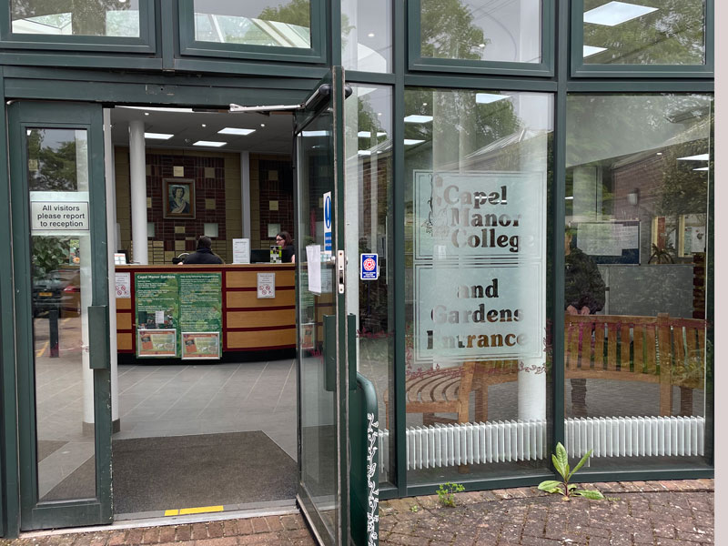 Entrance to Capel Manor College, Enfield