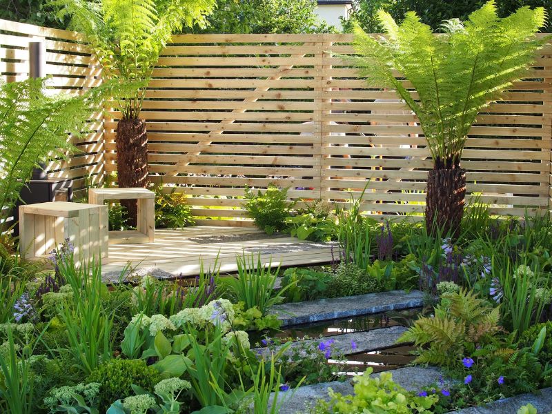 show garden created by Freshscapes