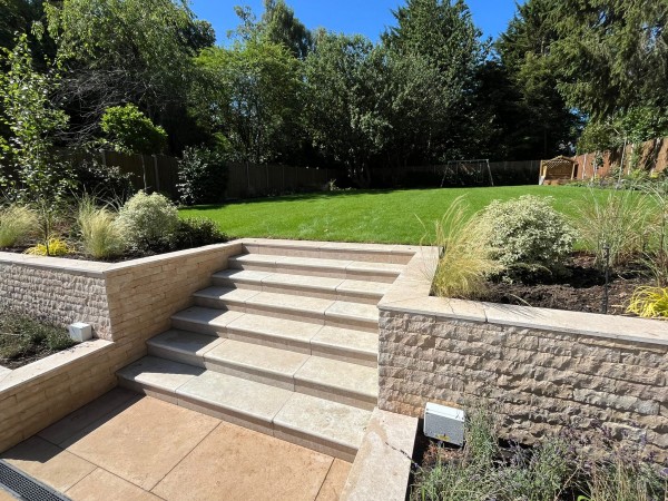 Split-Face, Sawn Limestone Cladding