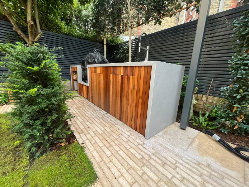 pre-sealed limestone paving garden landscaping