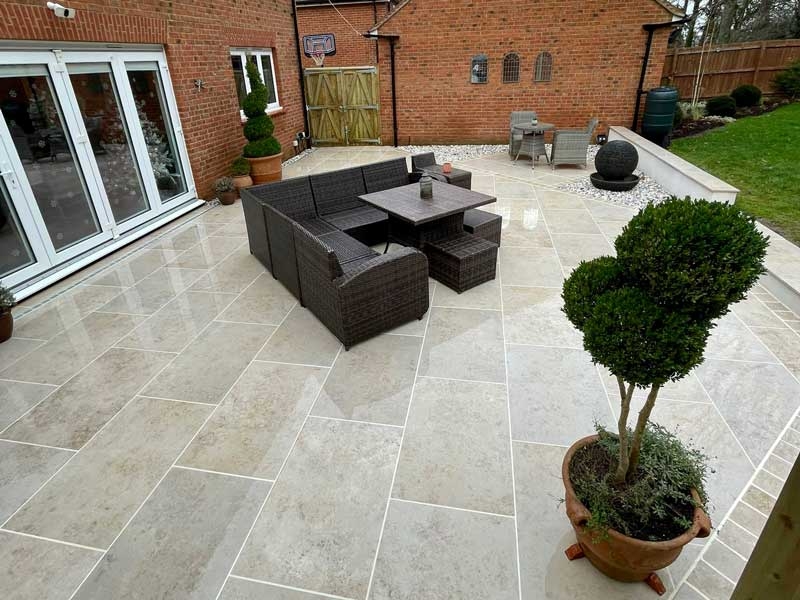 porcelain paving patio