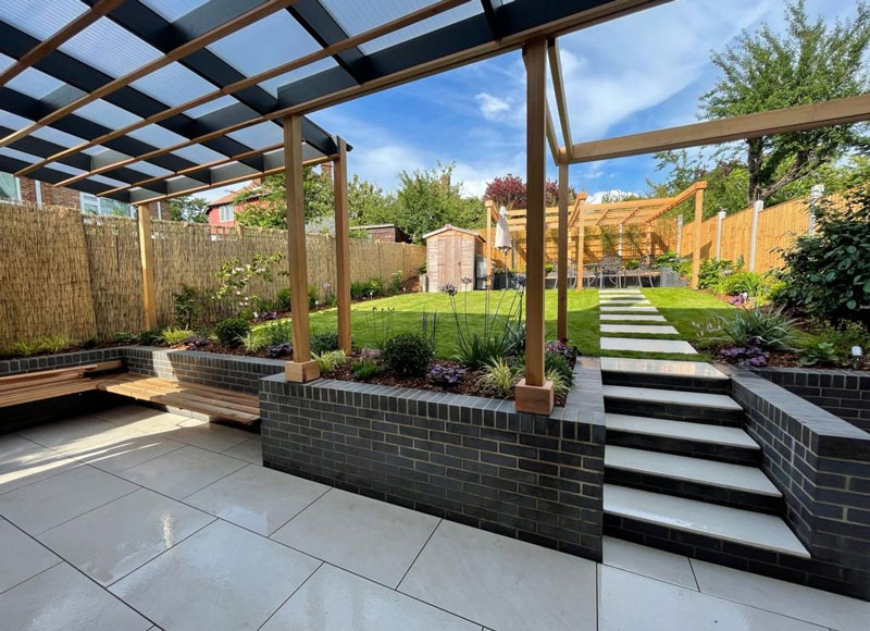 Arbour Landscape Solutions Case Study for Modern Family Garden