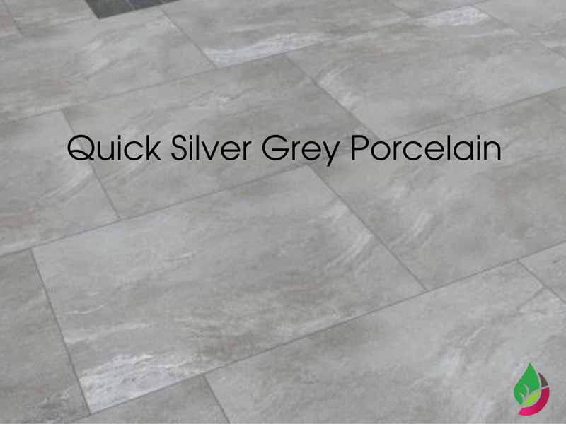 quick silver grey budget porcelain paving