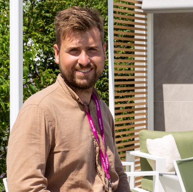 Sam Moore, garden designer at Consilium Hortus