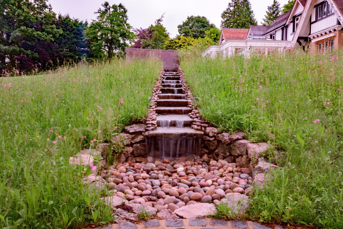 sensory garden water feature