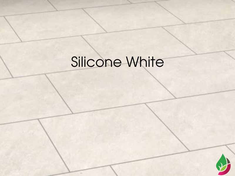silicone white budget porcelain paving