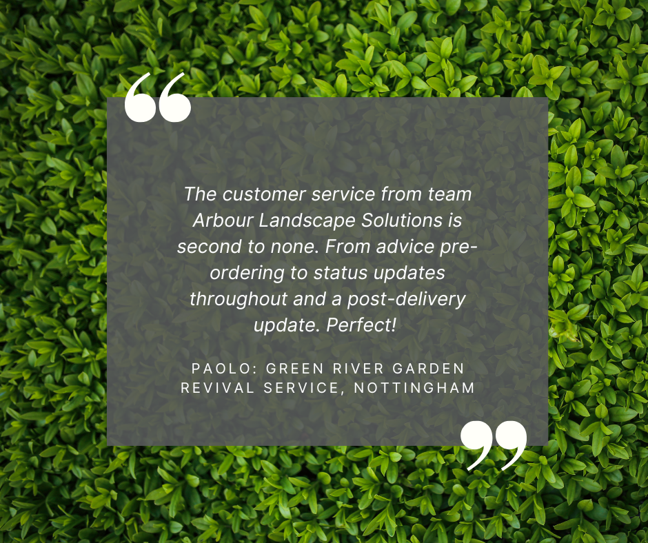 review for arbour landscape solutions 